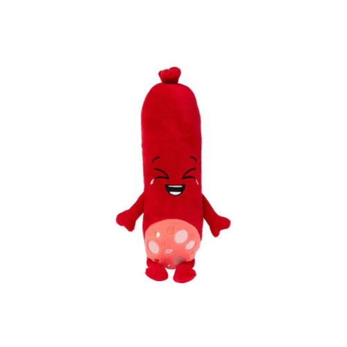 М'яка іграшка FuzzYard Ковбаска Peper Toni різнокольорова для собак FuzzYard