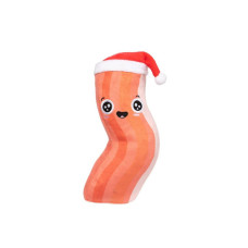 М'яка іграшка FuzzYard різдвяна з принтом бекону для собак FuzzYard