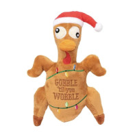 М'яка іграшка FuzzYard Індичка Gobble Til You Wobble різнокольорова для собак FuzzYard