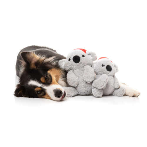 М'яка іграшка FuzzYard Коко Коала сіра з білим для собак FuzzYard