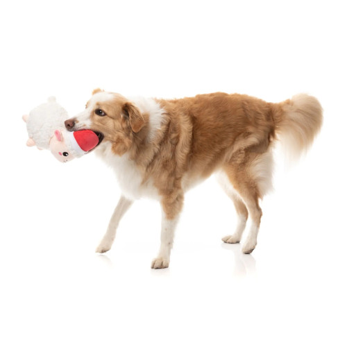 М'яка іграшка Пухнаста овечка Біла для собак FuzzYard