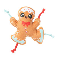 М'яка іграшка FuzzYard Пряниковий Фігурист коричнева для собак FuzzYard