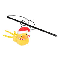 М'яка іграшка Різдвяна качка FuzzYard різнокольорова для собак FuzzYard