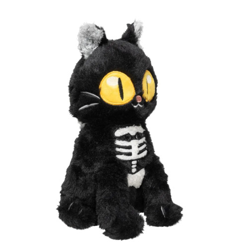 М'яка іграшка Скелекішечка чорно-біла для собак FuzzYard