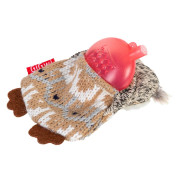 М'яка іграшка для собак Сова з пищалкою GiGwi Plush Friendz, 10 см - фото 3