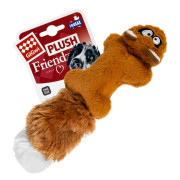 М'яка іграшка для собак Білка з 2-ма пищалками GiGwi Plush Friendz, 24 см - фото 2