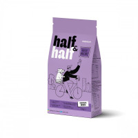 Сухой корм Half&Half для взрослых собак средних пород с говядиной