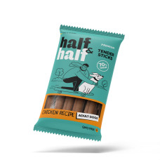 Ласощі Half&Half м'ясні палички для собак з куркою 100 г
