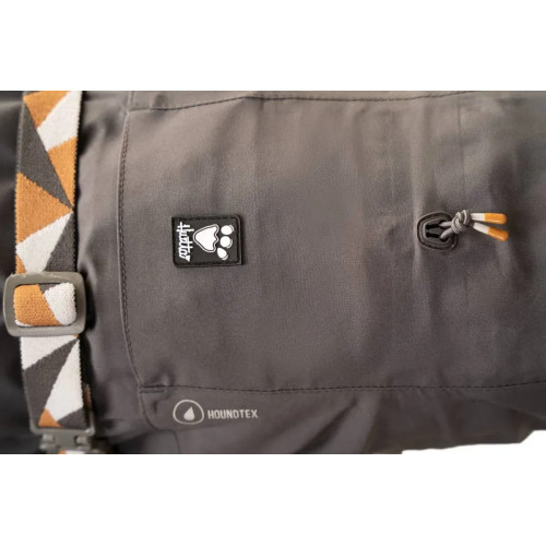 Дощовик для собак Hurtta Mudventure Coat ECO, сірий Дощовик для собак Hurtta Mudventure Coat ECO, сірий