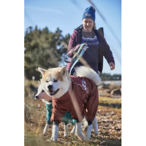 Дощовик-комбінезон для собак Hurtta Mudventure Overall ECO, помаранчевий