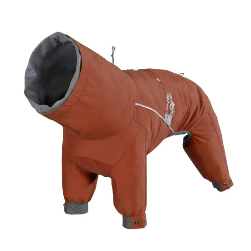 Дощовик-комбінезон для собак Hurtta Mudventure Overall ECO, помаранчевий