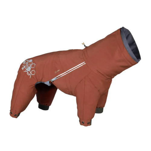 Дощовик-комбінезон для собак Hurtta Mudventure Overall ECO, помаранчевий