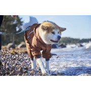 Дощовик-комбінезон для собак Hurtta Mudventure Overall ECO, помаранчевий - фото 7