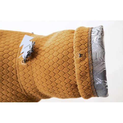 Утеплена куртка для собак Hurtta Warming Midlayer ECO, гірчична - фото 6