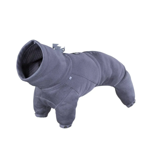 Утепленный комбинезон для собак Hurtta Midlayer Overall Серый