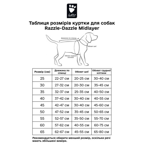 Флисовая куртка для собак Hurtta Razzle-Dazzle Midlayer, розовая - фото 6