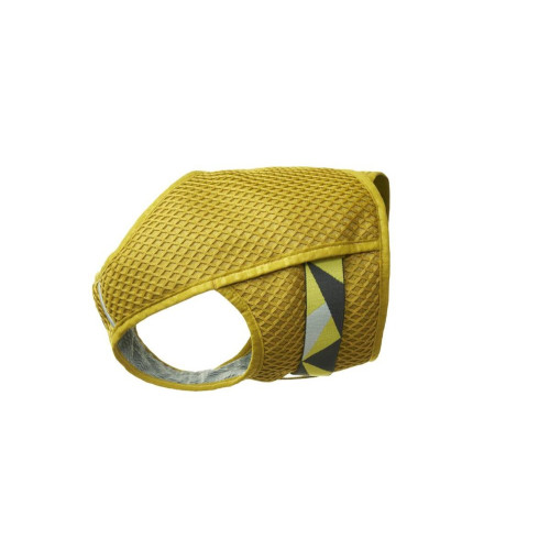 Охлаждающий жилет для собак Hurtta Cooling Wrap, желтый - фото 3