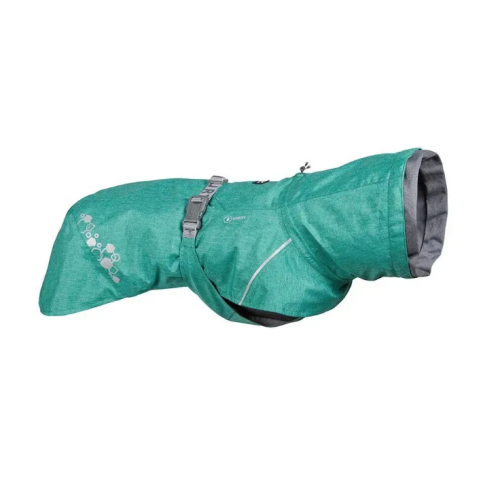 Дощовик для собак Hurtta Monsoon Coat II ECO, бірюзовий Дощовик для собак Hurtta Monsoon Coat II ECO, бірюзовий