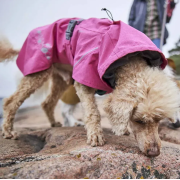 Дощовик для собак Hurtta Monsoon Coat II ECO, рожевий - фото 2