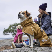Дощовик для собак Hurtta Monsoon Coat II ECO, рожевий - фото 3