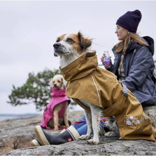 Дощовик для собак Hurtta Monsoon Coat II ECO, рожевий