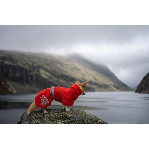 Дощовик для собак Hurtta Monsoon Coat ECO, помаранчевий Дощовик для собак Hurtta Monsoon Coat ECO, помаранчевий