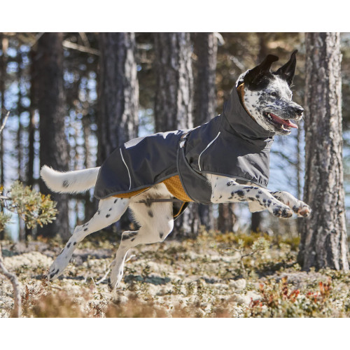 Дощовик для собак Hurtta Monsoon Coat, сірий