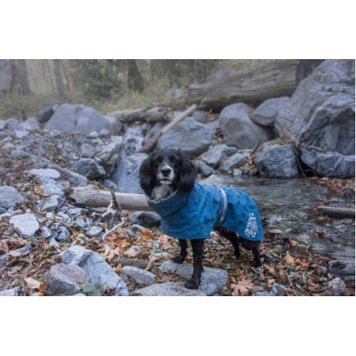 Дощовик для собак Hurtta Monsoon Coat, блакитний Дощовик для собак Hurtta Monsoon Coat, блакитний