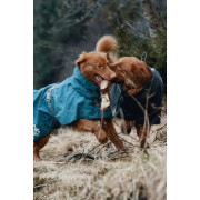 Дощовик для собак Hurtta Monsoon Coat, блакитний - фото 6