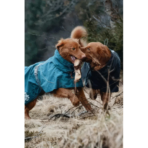Дощовик для собак Hurtta Monsoon Coat, блакитний Дощовик для собак Hurtta Monsoon Coat, блакитний