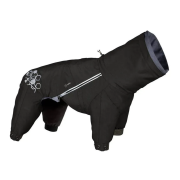 Дощовик-комбінезон для собак Hurtta Mudventure Overall ECO, чорний - фото 1