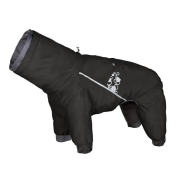 Дощовик-комбінезон для собак Hurtta Mudventure Overall ECO, чорний - фото 2