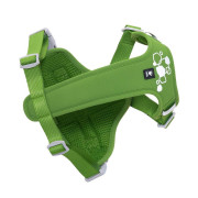Шлейка пом'якшена для собак Hurtta Weekend Warrior Harness II ECO, зелена - фото 3