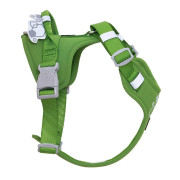Шлейка пом'якшена для собак Hurtta Weekend Warrior Harness II ECO, зелена - фото 4