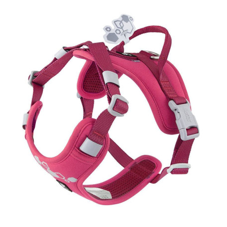 Шлейка пом'якшена для собак Hurtta Weekend Warrior Harness II ECO, рожева