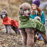 Дощовик для собак Hurtta Mudventure Coat ECO, зелений - фото 2