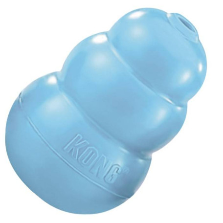Игрушка-прорезыватель KONG Puppy голубая для щенков Kong