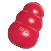 Жевательная игрушка KONG Classic для лакомств, прочная, красная для собак Kong - фото 2