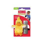 Интерактивная жевательная игрушка Kong Refillables Duckie желтая для собак Kong - фото 1