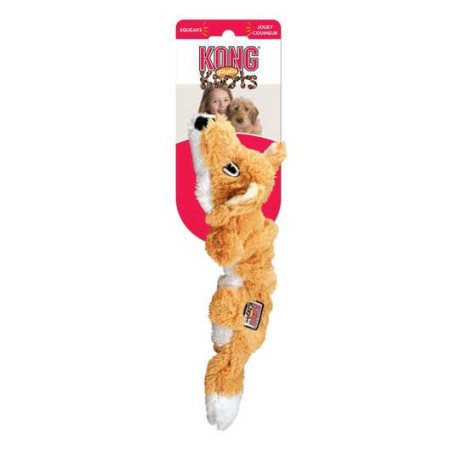 Игрушка Kong Scrunch Knots "Лиса" для собак Kong