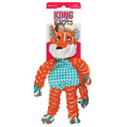 Мягкая игрушка Kong Floppy Knots Лиса с канатом рыжая для собак Kong - фото 2