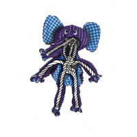 Игрушка мягкая с узлами Floppy Knots Bunny для собак Kong