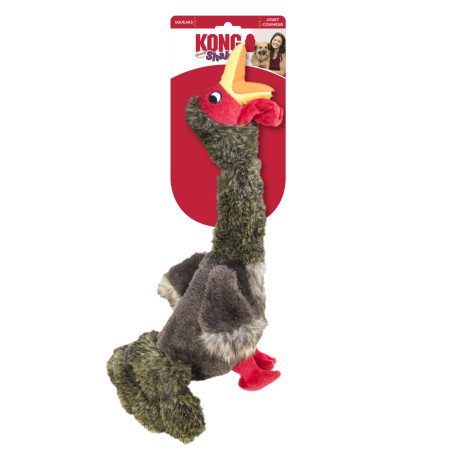 Игрушка-индейка, трясущаяся и пищащая Kong Shakers Honkers для собак Kong