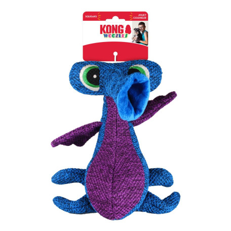 Игрушка Woozles голубая для собак Kong