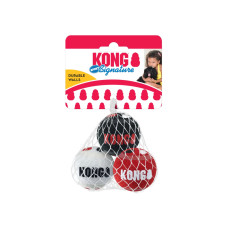 Мячики Signature Sport Balls набор 3 шт. прочные яркие желтые для собак Kong