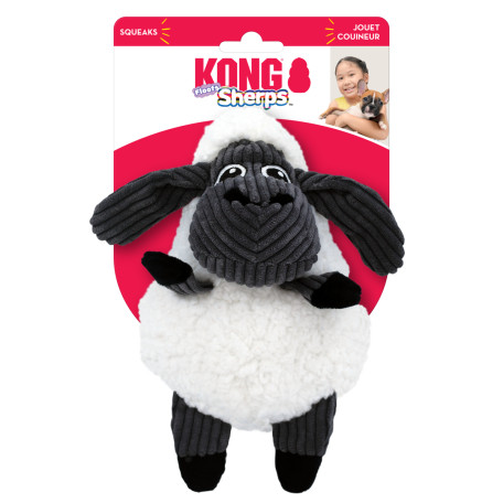Мягкая игрушка Kong Sherps Floofs Sheep кремовая для собак Kong