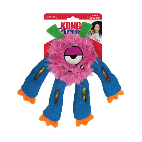 Игрушка Sneakerz Knots с внутренними узлами розовая для собак Kong
