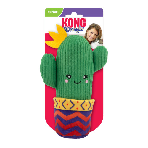 Іграшка Kong Wrangler Cactus зелений для собак Kong