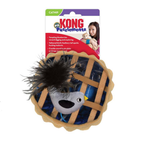 Интерактивная игрушка-головоломка Kong Puzzlements Pie для собак Kong