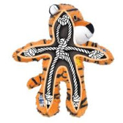 Мягкая игрушка Kong Wild Knots Тигр с внутренним канатом и пищалкой, тигрового окраса для собак Kong - фото 2